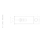 Z-Lite Sana 3 Light Outdoor Pier Mounted Fixture, Black And Seedy 592PHBR-553PM-BK - alternate 6